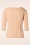Banned Retro - 50s Belle Bow Pointelle Top in Beige 4