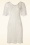 GatsbyLady - Kate Flapper-Kleid in Elfenbein