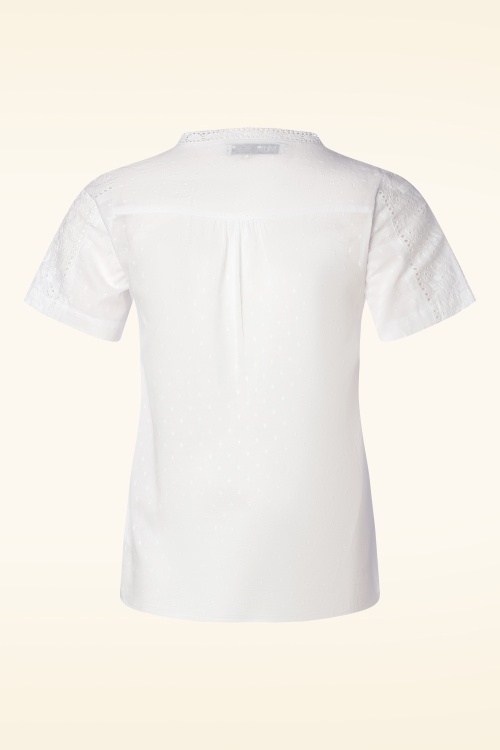 Md'M - Carlin Blouse in White 2