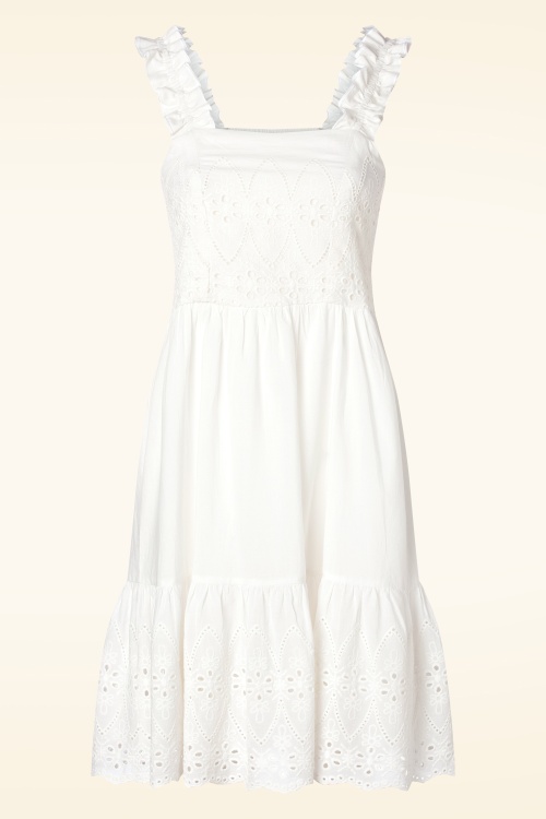 Md'M - Julissa Kleid in Weiß