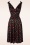 Vintage Chic for Topvintage - Grecian Cherry Dress in Black
