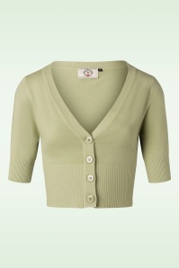 Mak Sweater - Shela cropped vest in bordeauxrood