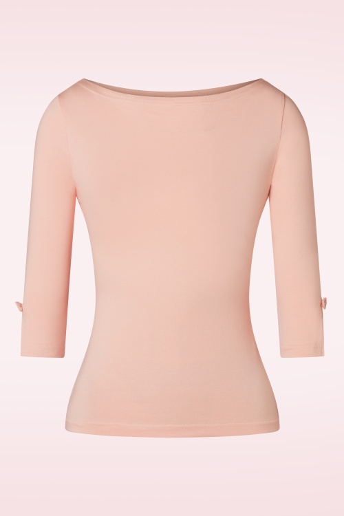 Banned Retro - 50s Oonagh Top in Cream