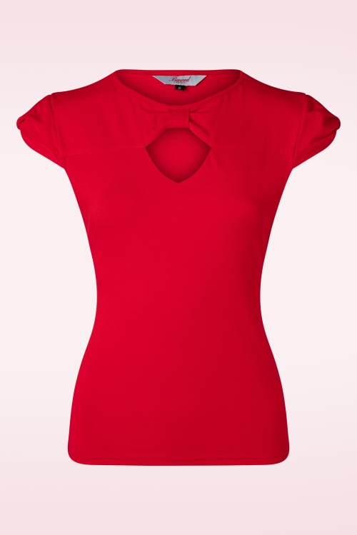 Banned Retro - Be free jersey top in rood