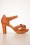 Chelsea Crew - Daisy Leather Sandals in Cognac