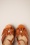 Chelsea Crew - Daisy Leather Sandals in Cognac 2