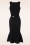 Vintage Chic for Topvintage - Lexi pencil jurk in zwart 2