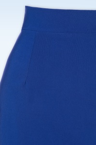 Vintage Chic for Topvintage - Edith A-Line Skirt in royal Blue 3