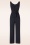 LaLamour - 50s Wanda Jumpsuit in Black