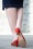 Lola Ramona ♥ Topvintage - Ava Solemate Slip on Mules in Red 3