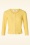 Mak Sweater - 50s Jennie Cardigan in Baby Yellow