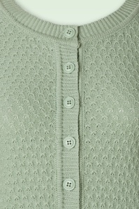 Mak Sweater - Jennie vest in Duck Egg groen 3