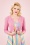 Mak Sweater - 50s Jennie Cardigan in Light Pink 2