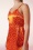 Minueto - Bella Midi Dress in Orange 2
