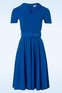 Vintage Chic for Topvintage - Roxy Swing Dress in Royal Blue