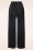 Vintage Chic for Topvintage - Pia Pleated broek in zwart 2