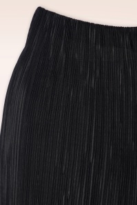 Vintage Chic for Topvintage - Pia Pleated Trousers in Black 3