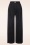 Vintage Chic for Topvintage - Pia Pleated broek in zwart