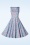 Topvintage Boutique Collection - Exklusiv bei Topvintage ~ Adriana Floral Swing Kleid in Hellblau 4