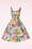 Hearts & Roses - Swing-Kleid „Paulina Flower“ in Pink und Bunt 3