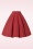 Collectif Clothing - Milla Swing Skirt in Red 2