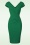 Vintage Chic for Topvintage - 50s Brenda Pencil Dress in Emerald Green 2