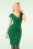 Vintage Chic for Topvintage - 50s Brenda Pencil Dress in Emerald Green