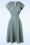 Vixen - 50s Shenna Swing Dress in Stone Blue