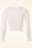 Mak Sweater - Gilet Court Nyla Années 50 en Blanc Cassé 2