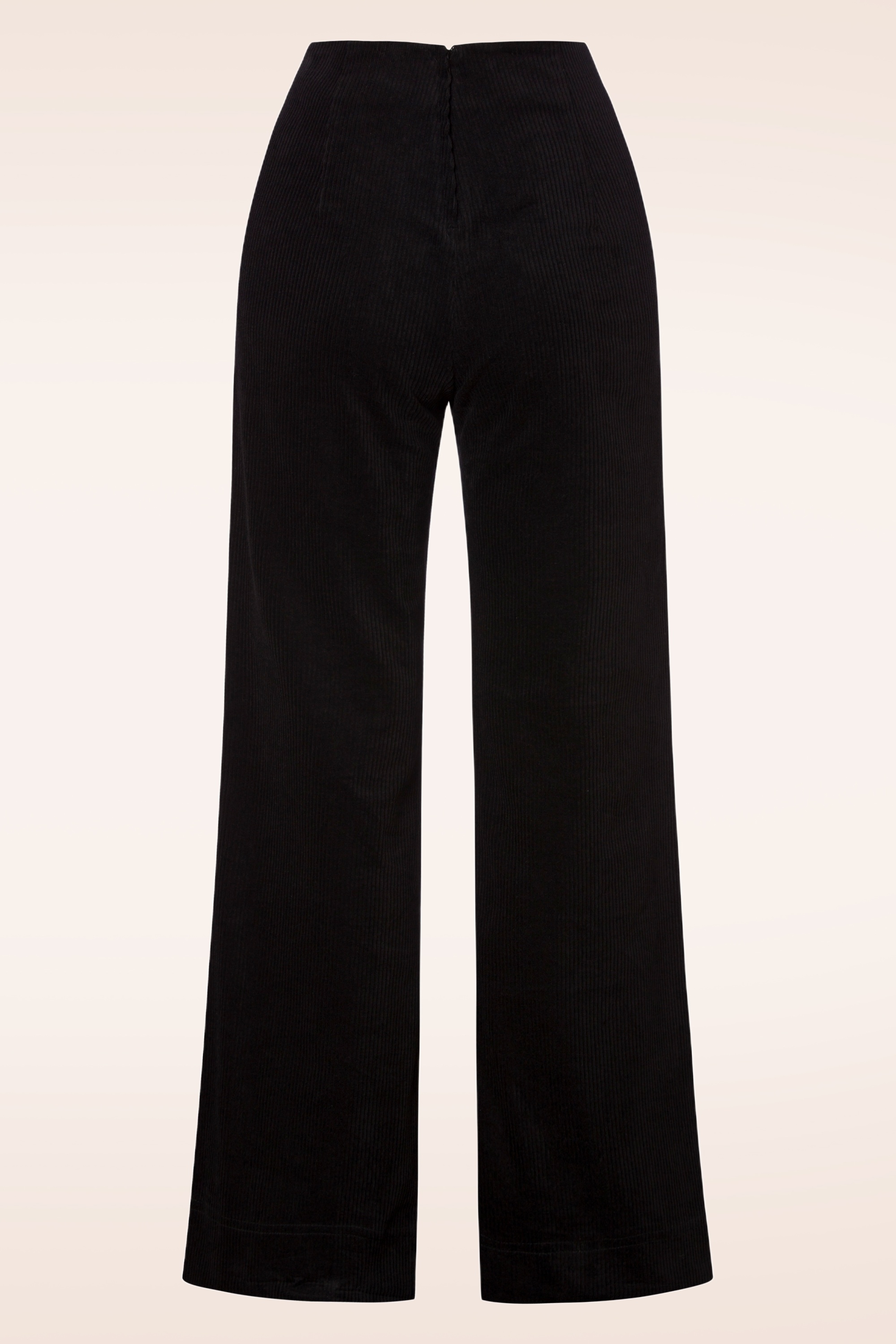 Vixen - Blith corduroy broek in zwart 2