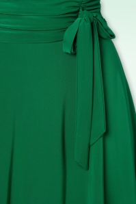 Vintage Chic for Topvintage - 50s Aliyah Swing Skirt in Emerald Green 3