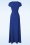 Vintage Chic for Topvintage - Rinda Maxi Dress Années 50 en Bleu Roi 3