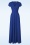 Vintage Chic for Topvintage - 50s Rinda Maxi Dress in Royal Blue 2