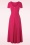 Vintage Chic for Topvintage - Mindy Maxi Kleid in Hot Pink 2