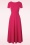 Vintage Chic for Topvintage - Mindy maxi-jurk in felroze