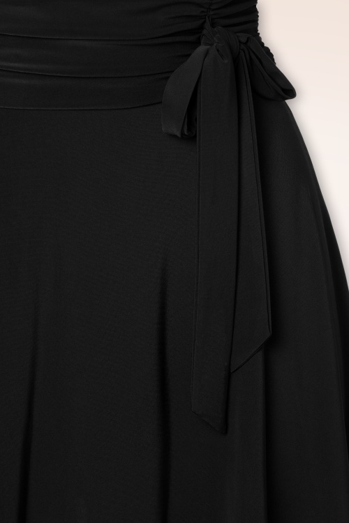 Vintage Chic for Topvintage - 50s Aliyah Swing Skirt in Black 3
