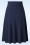 Vintage Chic for Topvintage - Aliyah Swing Skirt en Bleu Marine 2