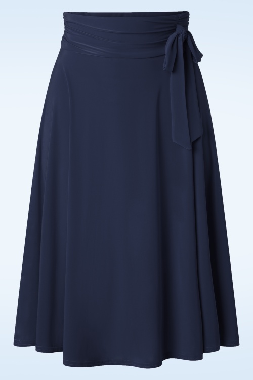 Vintage Chic for Topvintage - 50s Aliyah Swing Skirt in Black