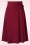 Vintage Chic for Topvintage - 50s Aliyah Swing Skirt in Dark Red