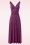 Vintage Chic for Topvintage - 70s Grecian Fan Maxi Dress in Purple