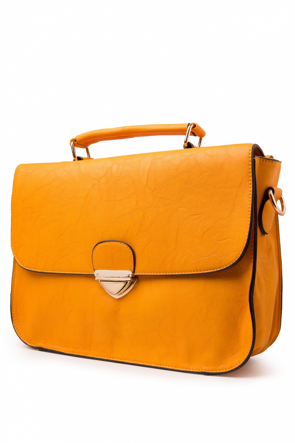 60s Too Cool for School Yellow Bag