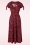 Collectif Clothing - Waverly Swing Kleid in Rosa