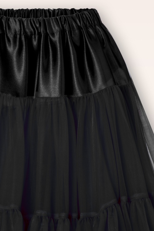 Vixen - 50s Arly Petticoat in Black 2