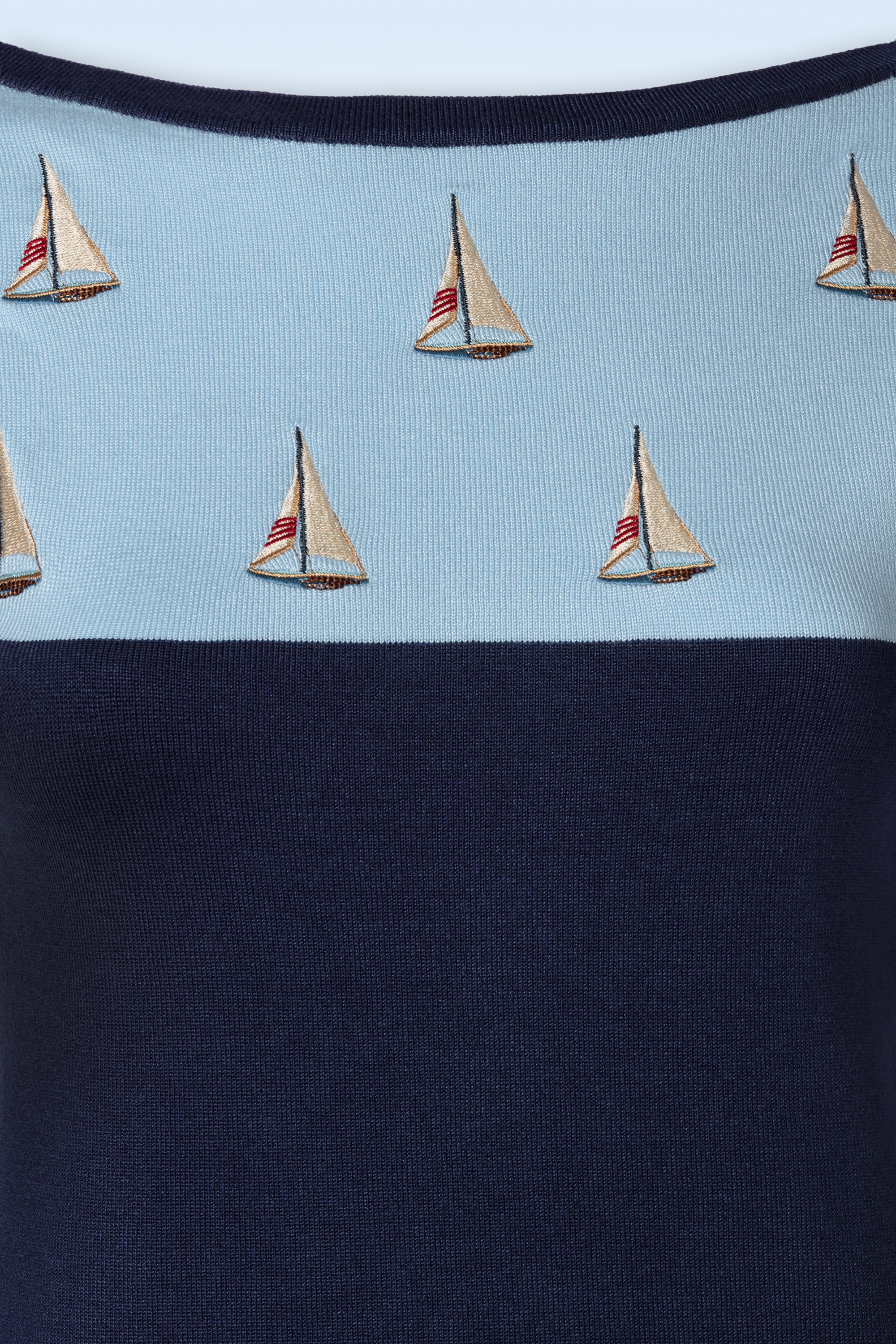 Vixen - Sail Away trui in blauw 3