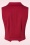 Collectif Clothing - Milla gilet in rood 2
