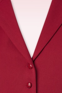Collectif Clothing - Gilet Milla en Rouge  3