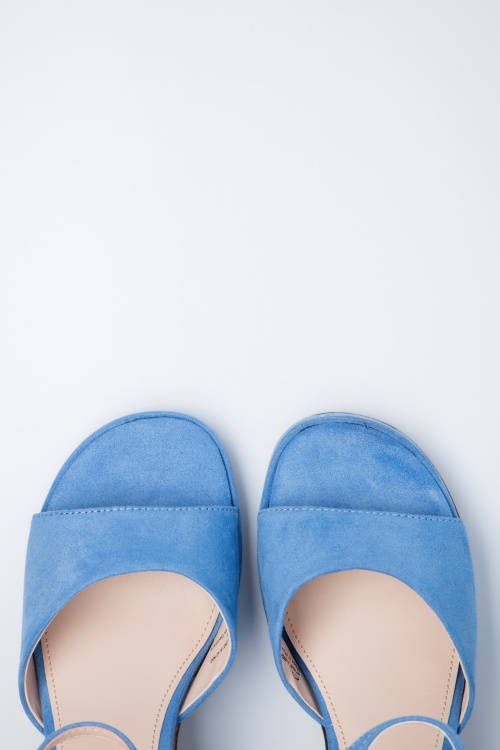 s.Oliver - Wanda sandalen in luchtblauw 2