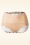 Esther Williams - Classic Flowers Romance Bikini Pants Années 50 en Crème 6
