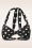 Esther Williams - 50s Classic Polka Bikini Top in Black and White