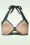 Esther Williams - Classic Bikini Top in Dark Olive 3